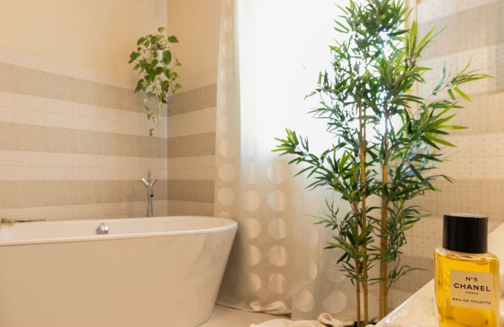 allestimento bagno home staging turistico