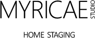 Logo Myricae Home Staging - Footer